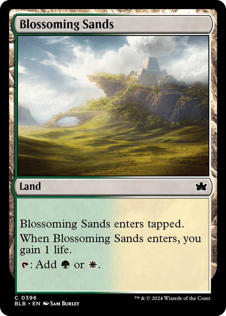 Blossoming Sands [Bloomburrow] | Tabernacle Games