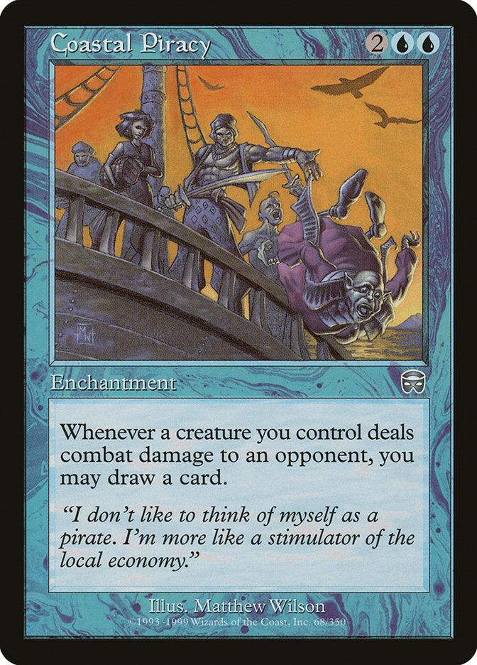 Coastal Piracy [Mercadian Masques] | Tabernacle Games