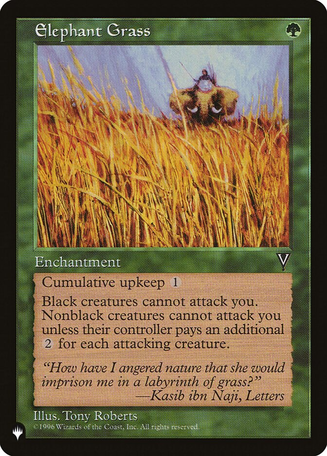 Elephant Grass [The List] | Tabernacle Games