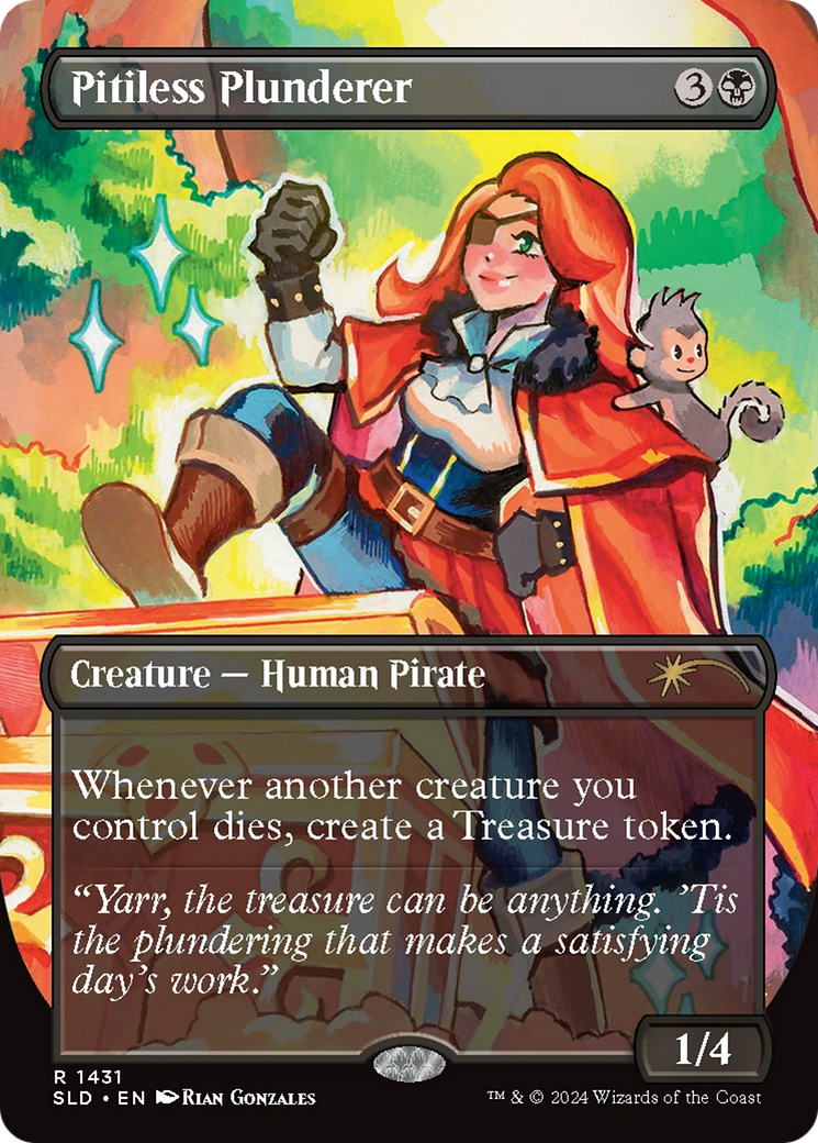 Pitiless Plunderer (Rainbow Foil) [Secret Lair Drop Series] | Tabernacle Games