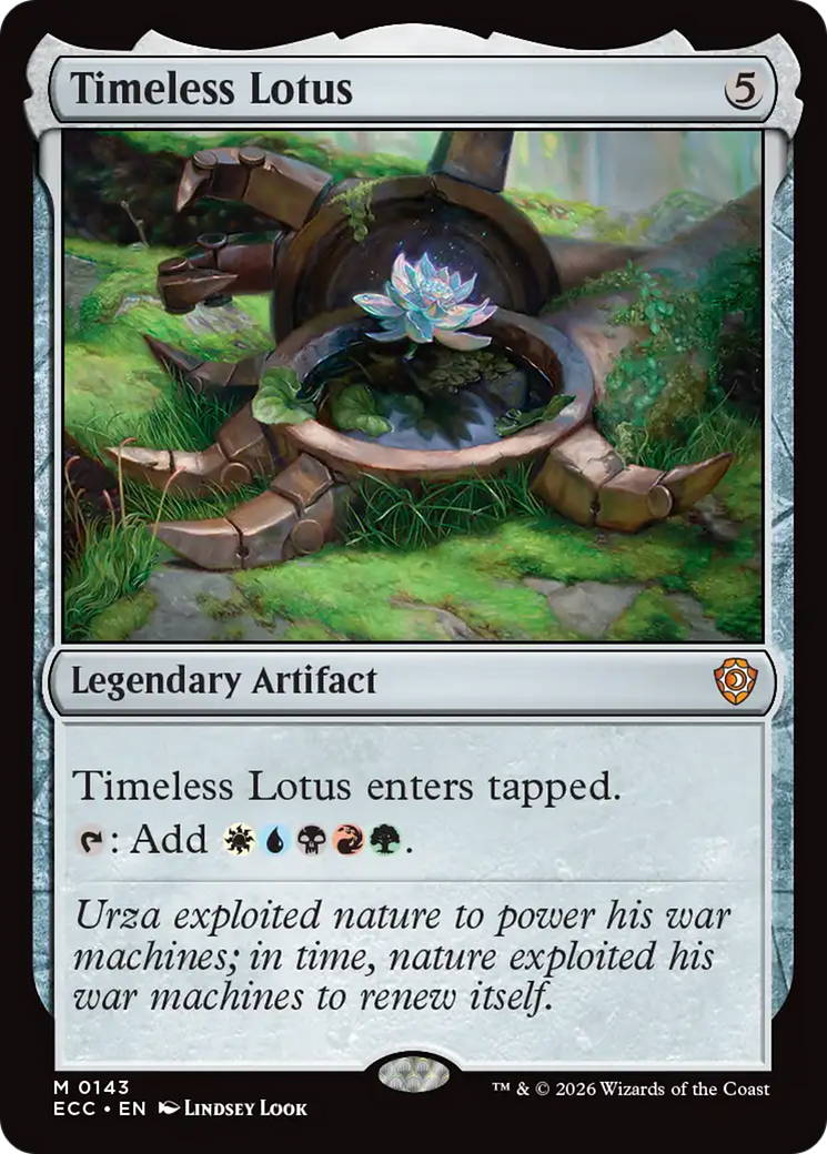 Timeless Lotus [Lorwyn Eclipsed Commander] | Tabernacle Games