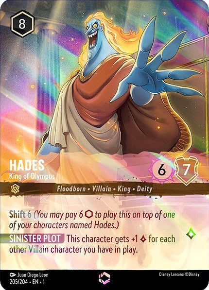 Hades - King of Olympus (Enchanted) (205/204) [The First Chapter] | Tabernacle Games