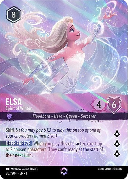 Elsa - Spirit of Winter (Enchanted) (207/204) [The First Chapter] | Tabernacle Games