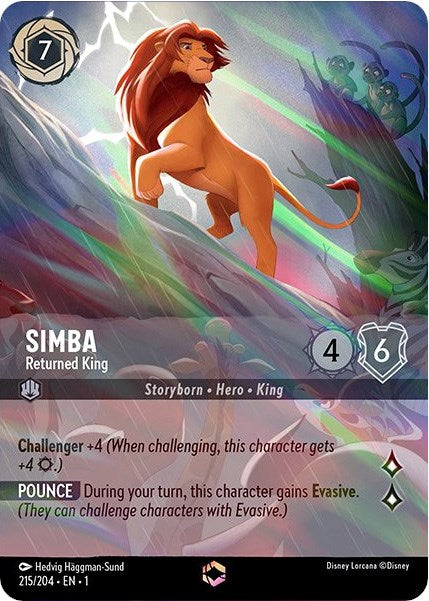 Simba - Returned King (Enchanted) (215/204) [The First Chapter] | Tabernacle Games