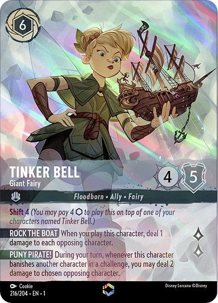 Tinker Bell - Giant Fairy (Enchanted) (216/204) [The First Chapter] | Tabernacle Games