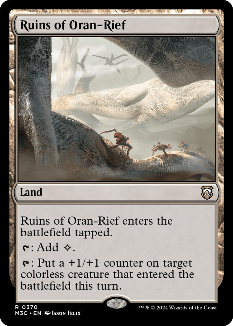 Ruins of Oran-Rief (Ripple Foil) [Modern Horizons 3 Commander] | Tabernacle Games