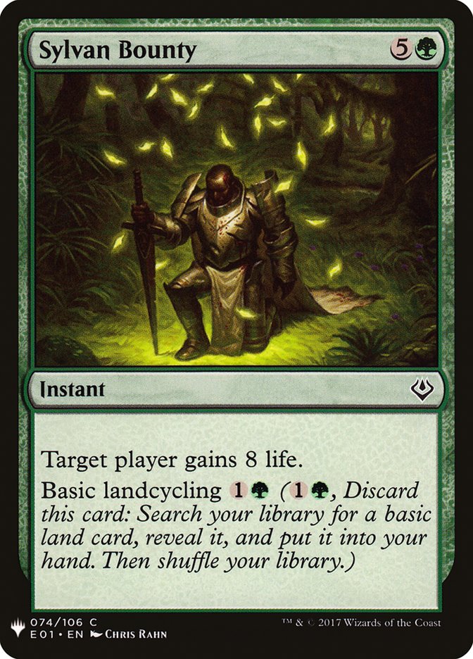 Sylvan Bounty [Mystery Booster] | Tabernacle Games
