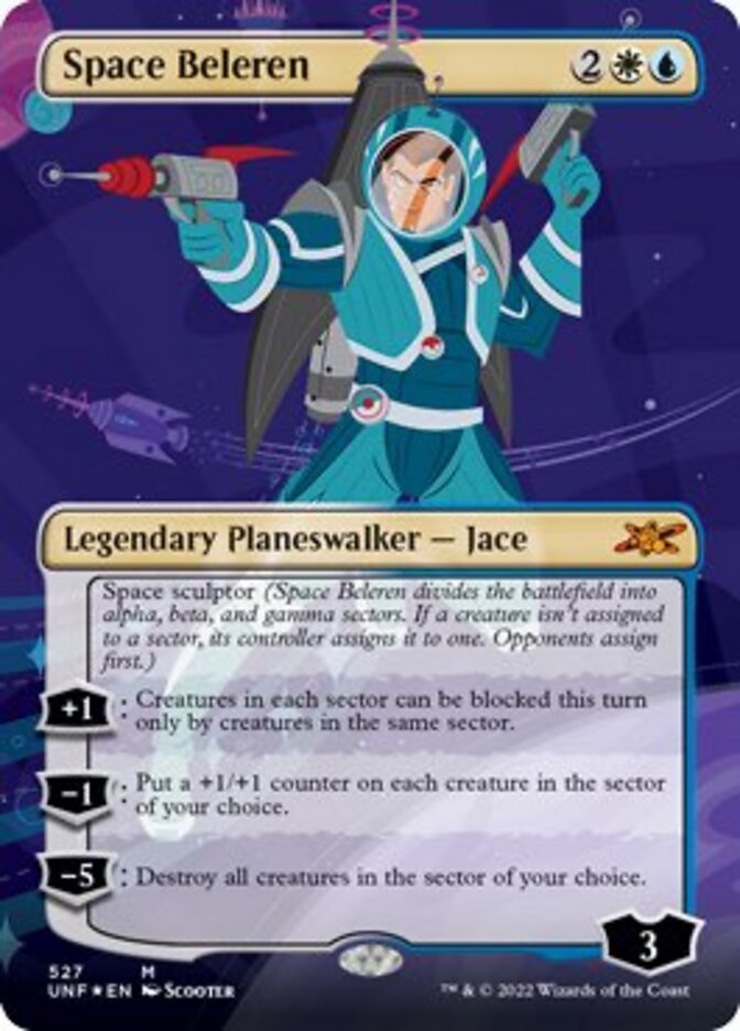 Space Beleren (Borderless) (Galaxy Foil) [Unfinity] | Tabernacle Games