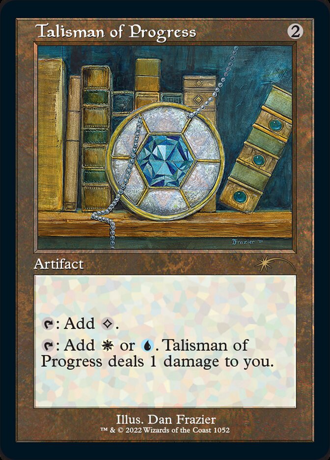 Talisman of Progress (Foil Etched) [Secret Lair Drop Series] | Tabernacle Games