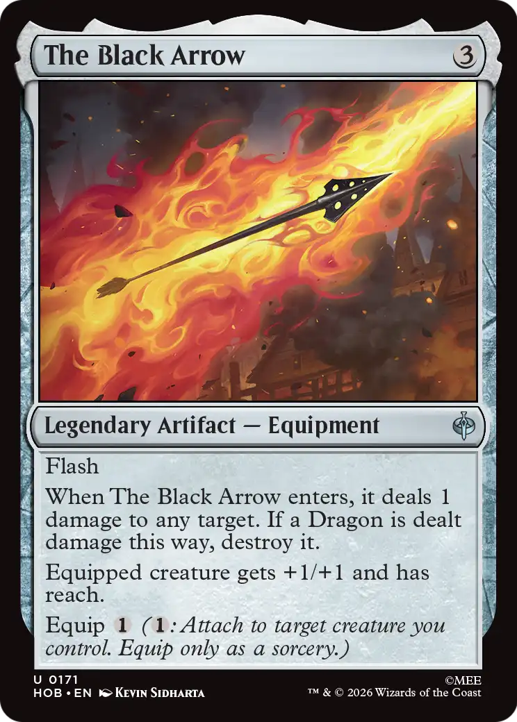The Black Arrow [The Hobbit] | Tabernacle Games