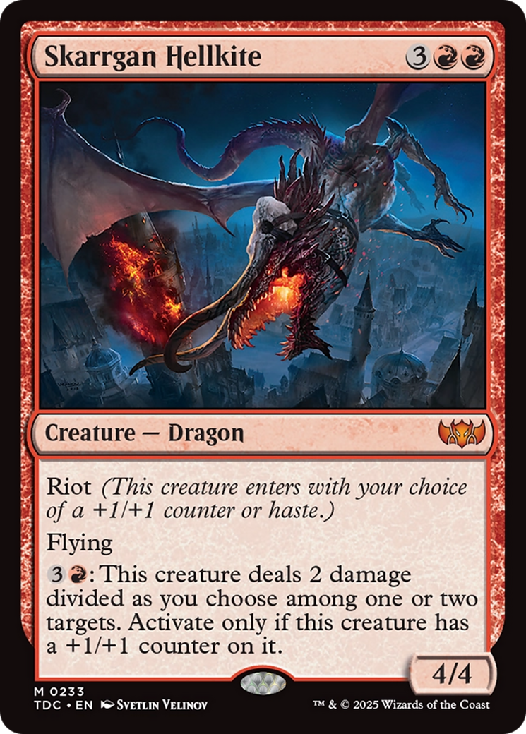 Skarrgan Hellkite [Tarkir: Dragonstorm Commander] | Tabernacle Games