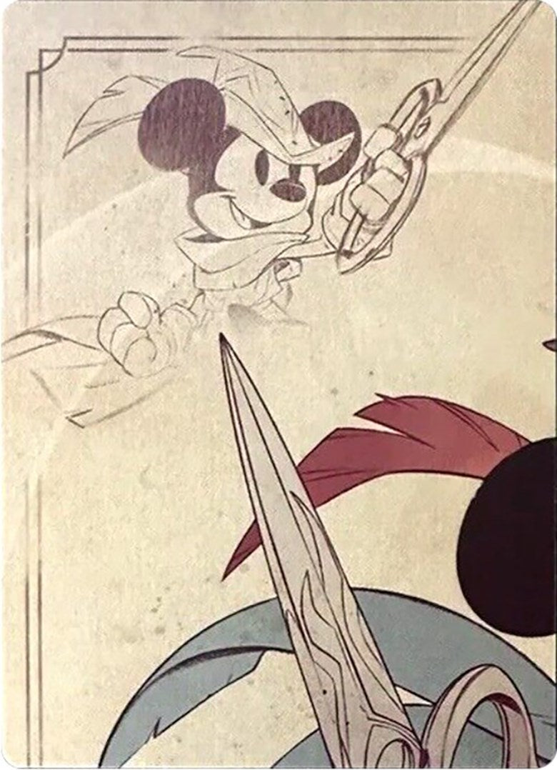 Mickey Mouse - Brave Little Tailor Puzzle Insert (Top Left) [The First Chapter] | Tabernacle Games
