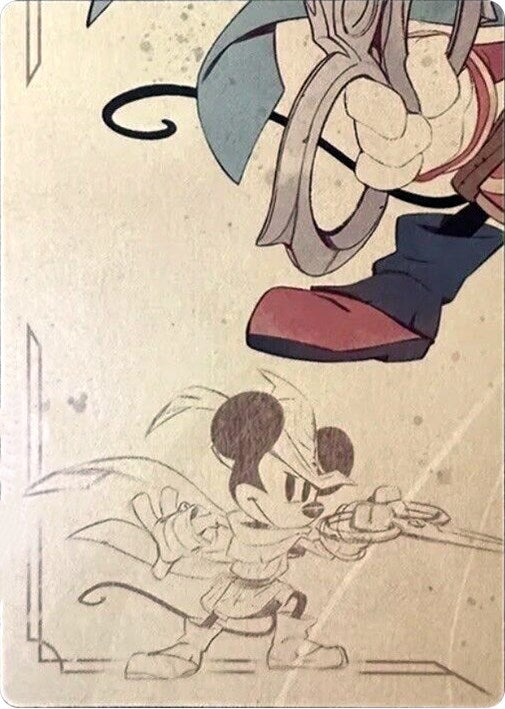 Mickey Mouse - Brave Little Tailor Puzzle Insert (Bottom Left) [The First Chapter] | Tabernacle Games