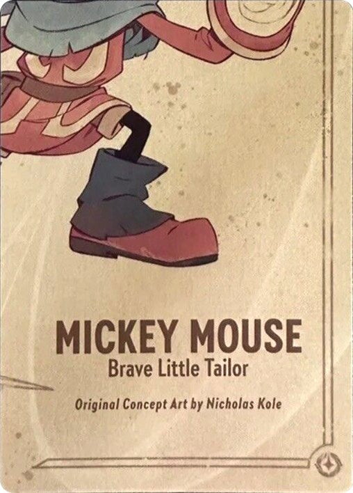 Mickey Mouse - Brave Little Tailor Puzzle Insert (Bottom Right) [The First Chapter] | Tabernacle Games