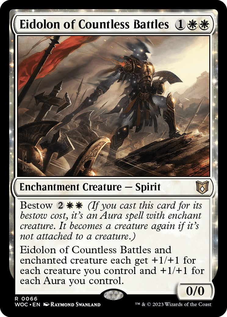 Eidolon of Countless Battles [Wilds of Eldraine Commander] | Tabernacle Games