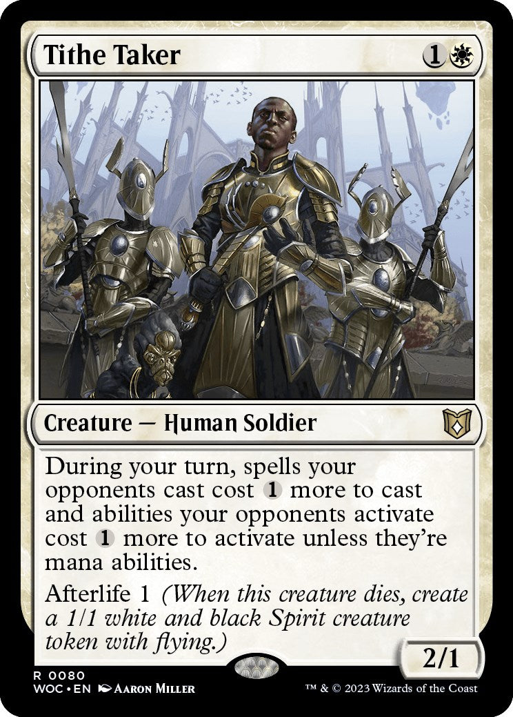 Tithe Taker [Wilds of Eldraine Commander] | Tabernacle Games
