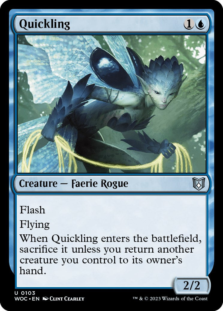 Quickling [Wilds of Eldraine Commander] | Tabernacle Games