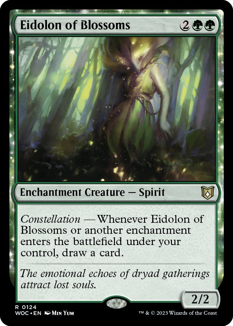 Eidolon of Blossoms [Wilds of Eldraine Commander] | Tabernacle Games