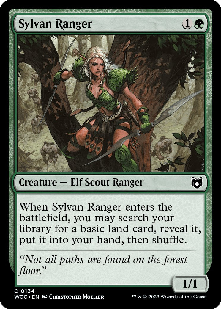 Sylvan Ranger [Wilds of Eldraine Commander] | Tabernacle Games