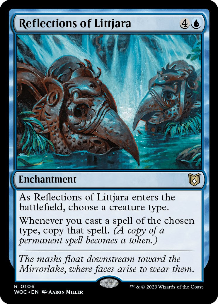 Reflections of Littjara [Wilds of Eldraine Commander] | Tabernacle Games