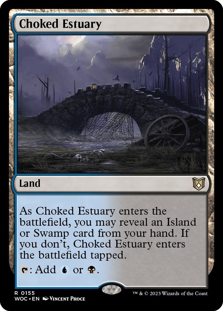 Choked Estuary [Wilds of Eldraine Commander] | Tabernacle Games