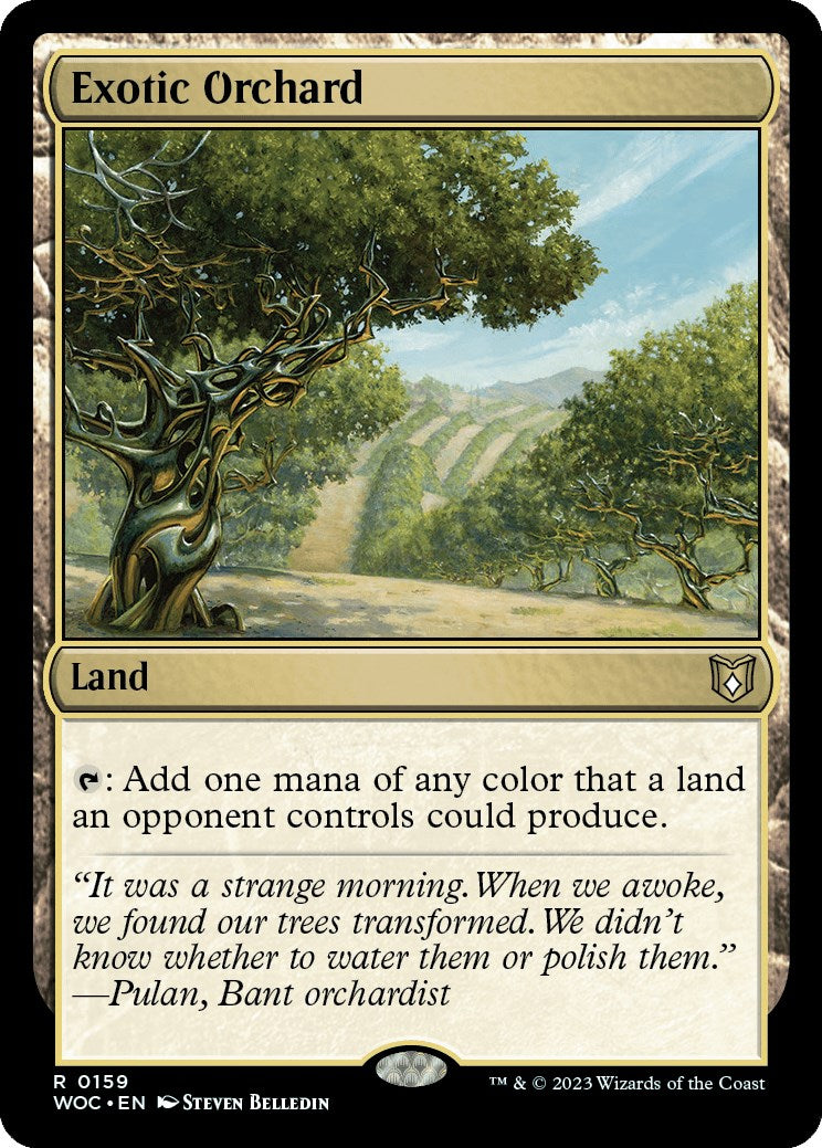 Exotic Orchard [Wilds of Eldraine Commander] | Tabernacle Games