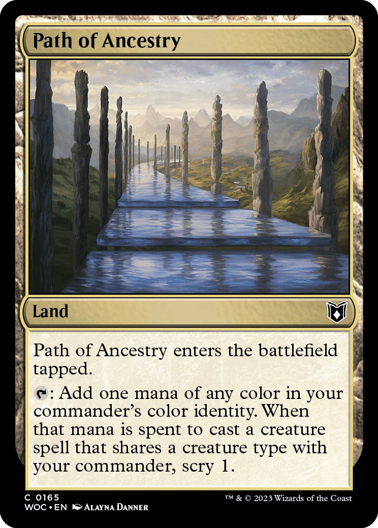 Path of Ancestry [Wilds of Eldraine Commander] | Tabernacle Games