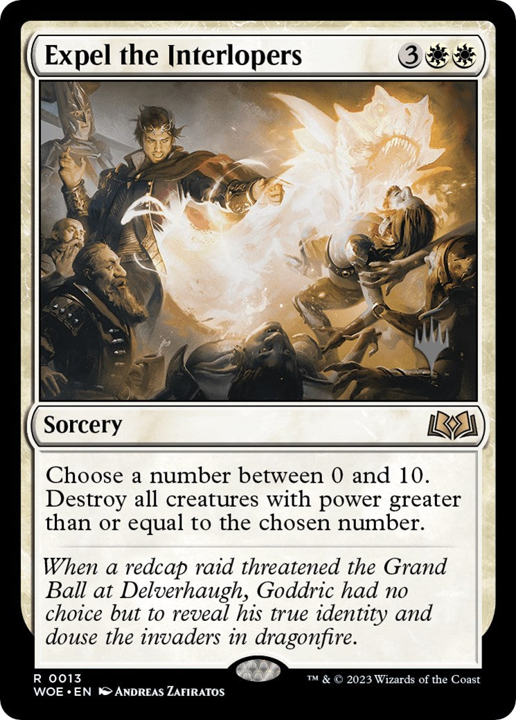 Expel the Interlopers (Promo Pack) [Wilds of Eldraine Promos] | Tabernacle Games
