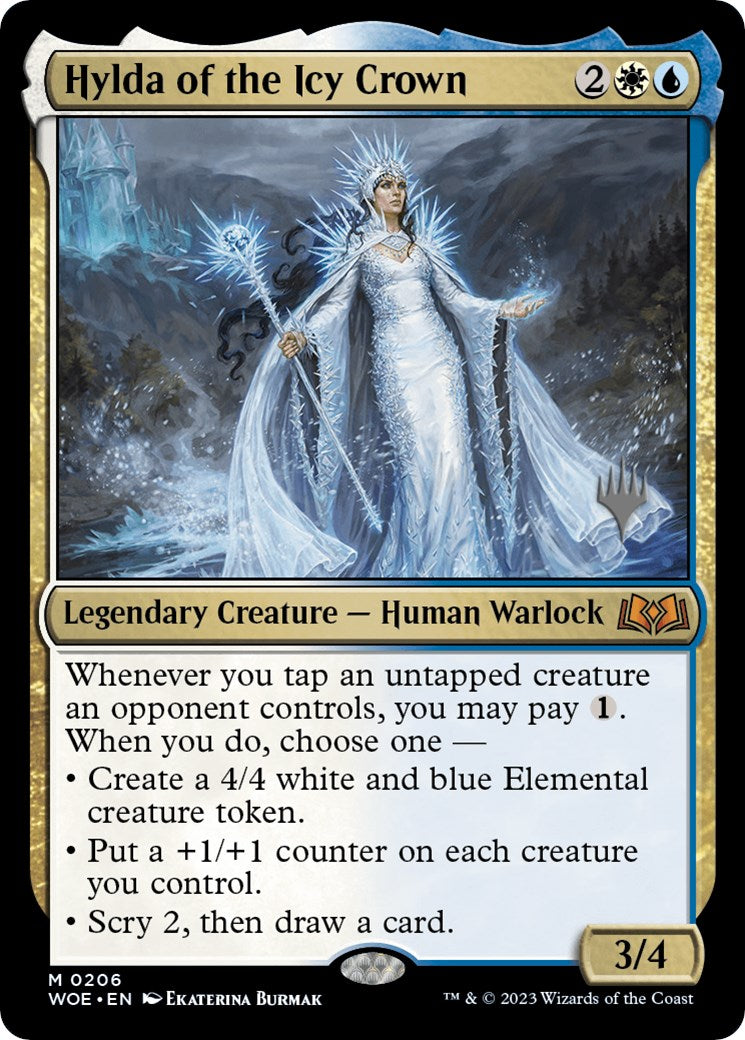 Hylda of the Icy Crown (Promo Pack) [Wilds of Eldraine Promos] | Tabernacle Games