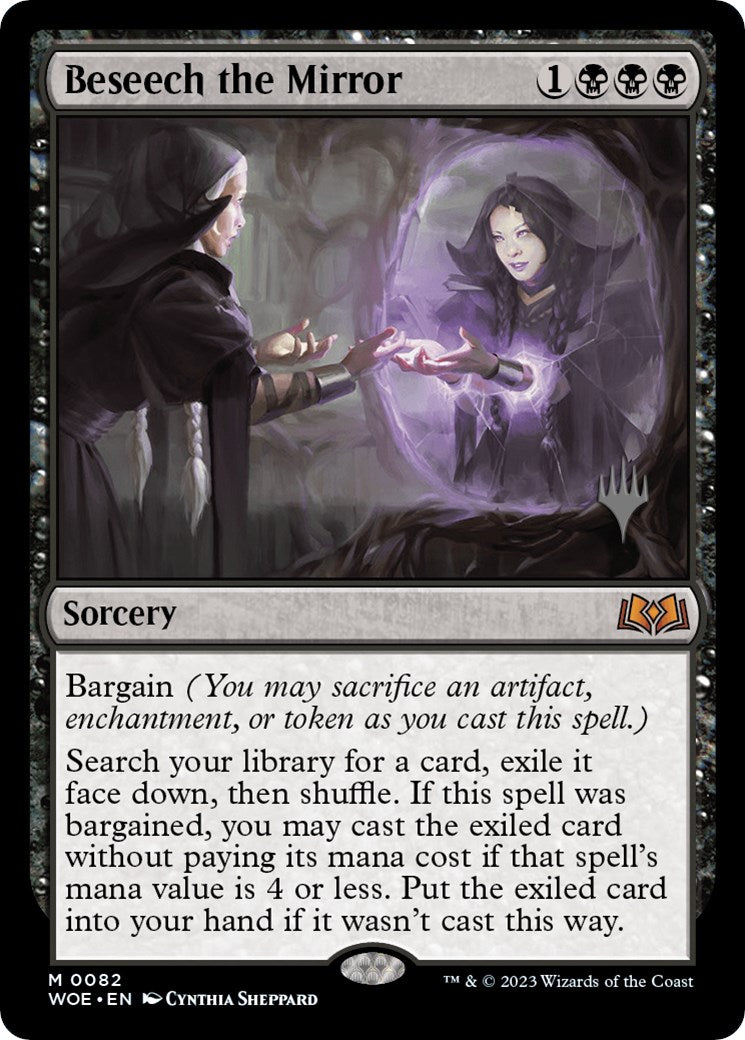Beseech the Mirror (Promo Pack) [Wilds of Eldraine Promos] | Tabernacle Games