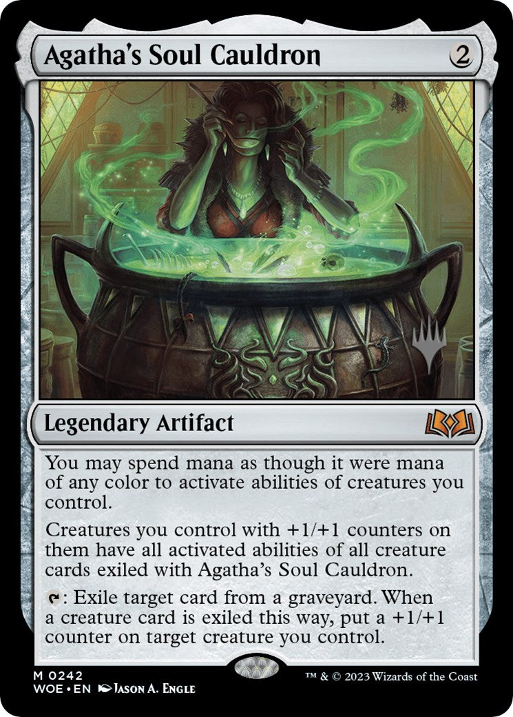 Agatha's Soul Cauldron (Promo Pack) [Wilds of Eldraine Promos] | Tabernacle Games