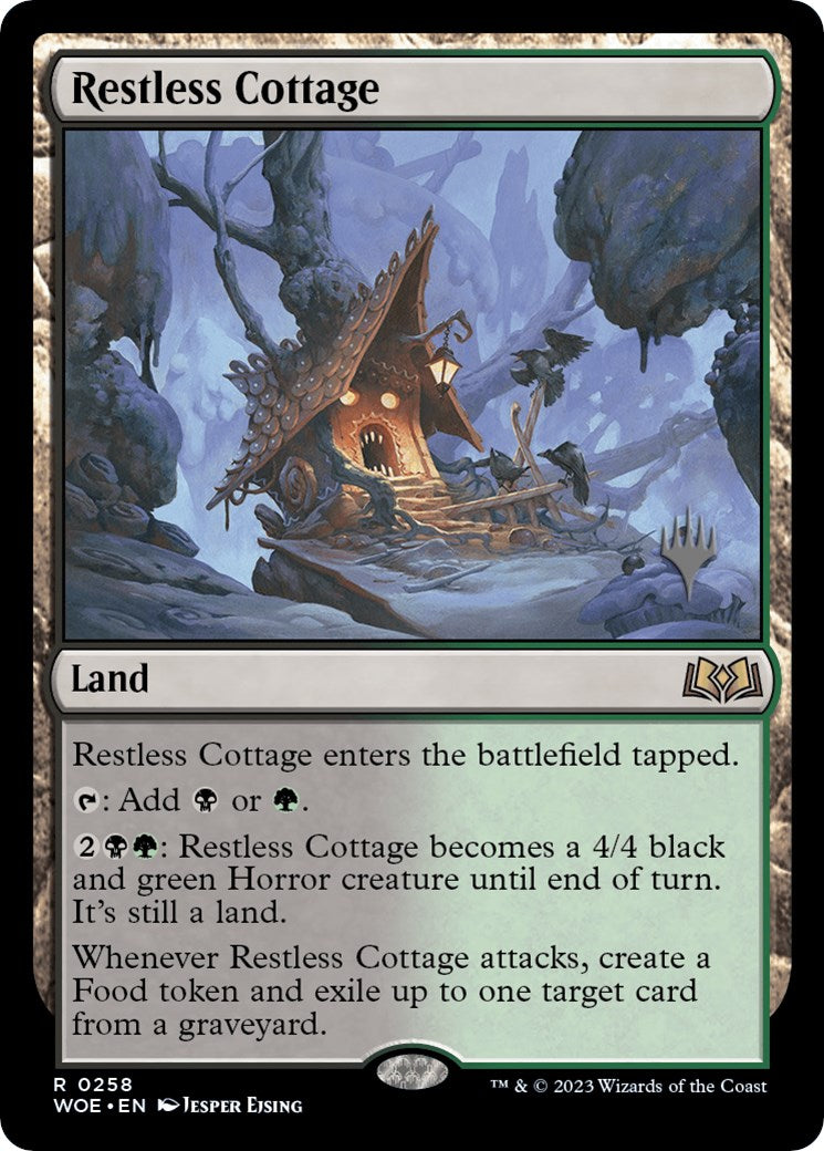 Restless Cottage (Promo Pack) [Wilds of Eldraine Promos] | Tabernacle Games