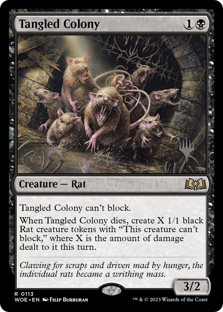 Tangled Colony (Promo Pack) [Wilds of Eldraine Promos] | Tabernacle Games