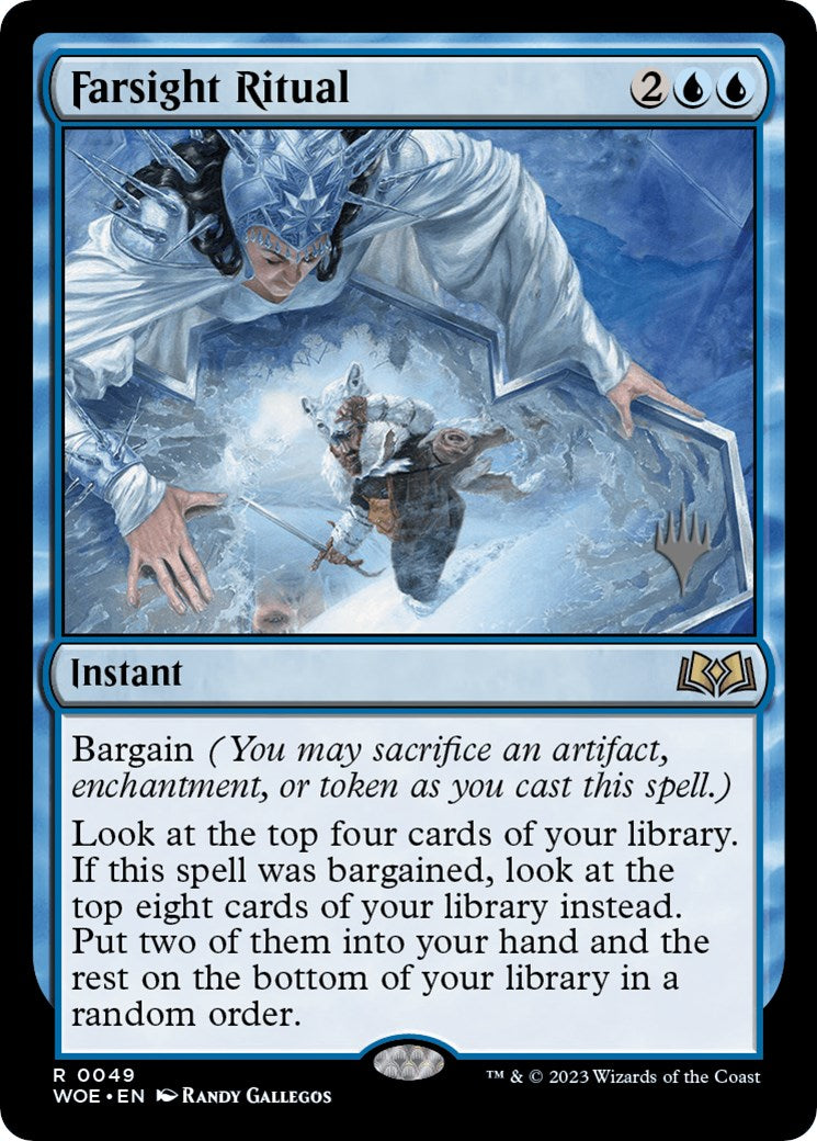 Farsight Ritual (Promo Pack) [Wilds of Eldraine Promos] | Tabernacle Games