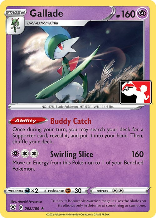 Gallade (062/189) [Prize Pack Series Three] | Tabernacle Games