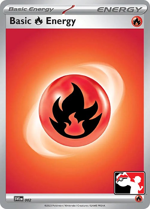 Basic Fire Energy (002) [Prize Pack Series Three] | Tabernacle Games