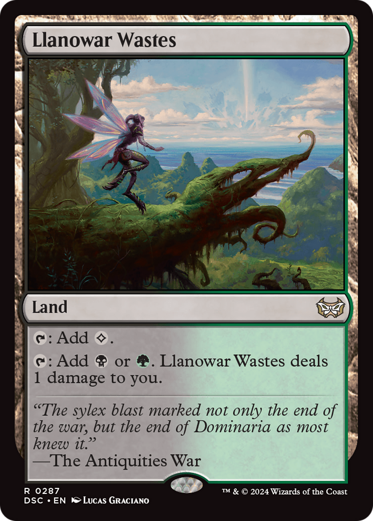 Llanowar Wastes [Duskmourn: House of Horror Commander] | Tabernacle Games