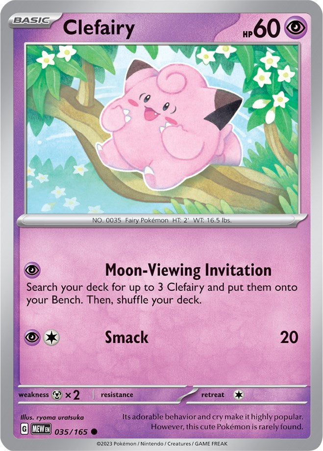 Clefairy (035/165) [Scarlet & Violet 151] | Tabernacle Games