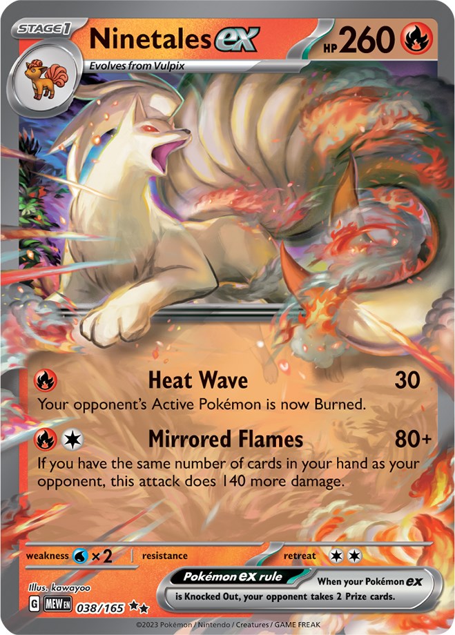 Ninetales ex (038/165) [Scarlet & Violet 151] | Tabernacle Games