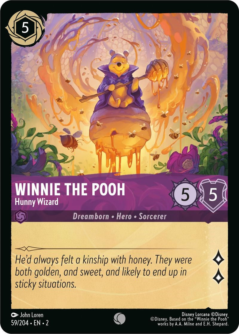 Winnie the Pooh - Hunny Wizard (59/204) [Rise of the Floodborn] | Tabernacle Games