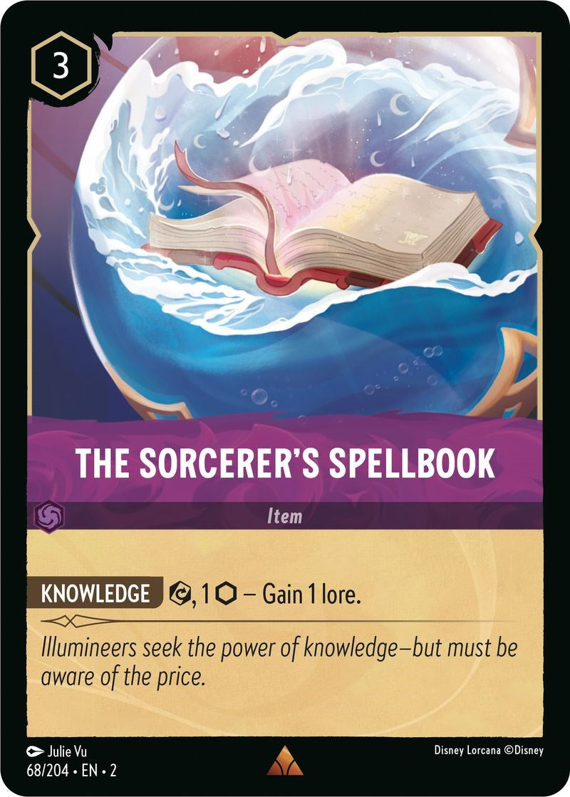 The Sorcerer's Spellbook (68/204) [Rise of the Floodborn] | Tabernacle Games