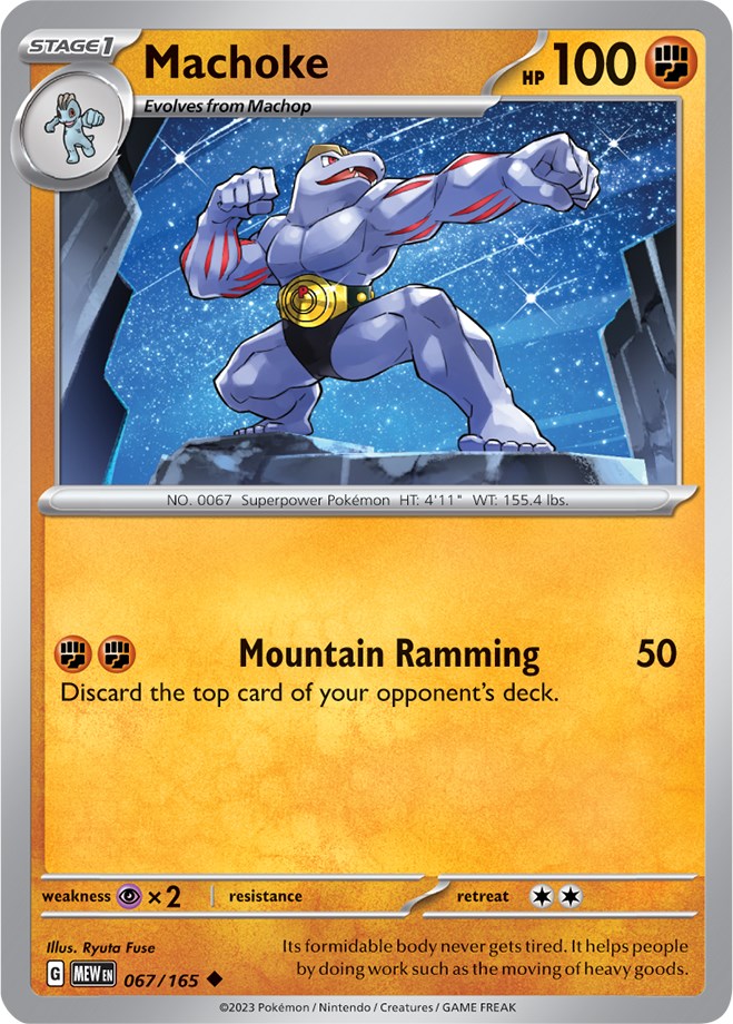 Machoke (067/165) [Scarlet & Violet: 151] | Tabernacle Games