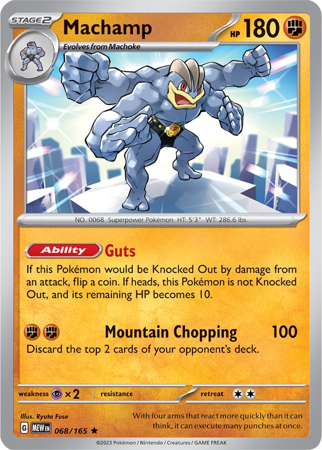 Machamp (068/165) [Scarlet & Violet: 151] | Tabernacle Games