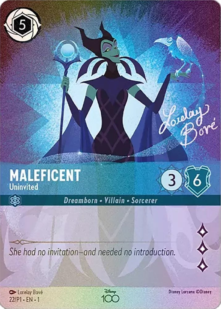 Maleficent - Uninvited (Enchanted) (22) [Disney100 Promos] | Tabernacle Games