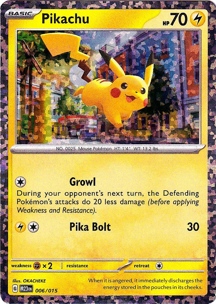 Pikachu (006/015) [McDonald's Promos: 2023 Collection] | Tabernacle Games