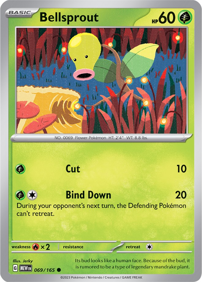 Bellsprout (069/165) [Scarlet & Violet 151] | Tabernacle Games