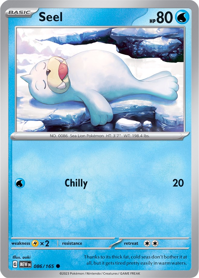 Seel (086/165) [Scarlet & Violet 151] | Tabernacle Games