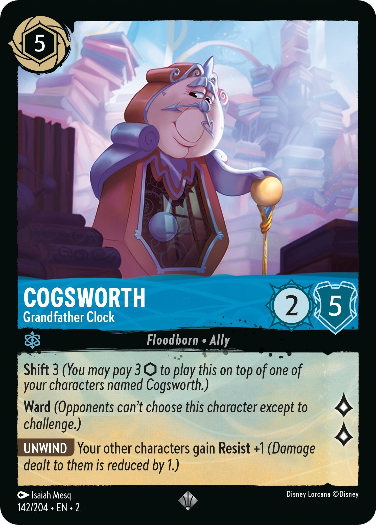 Cogsworth - Grandfather Clock (142/204) [Rise of the Floodborn] | Tabernacle Games