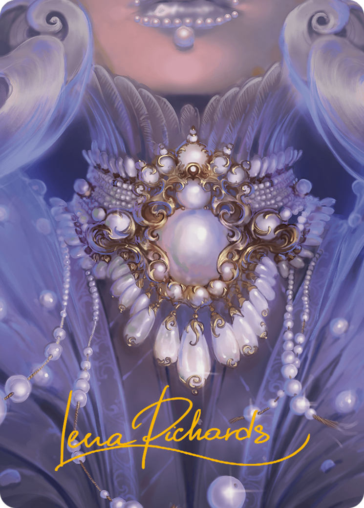Pearl Medallion Art Card (Gold-Stamped Signature) [Modern Horizons 3 Art Series] | Tabernacle Games