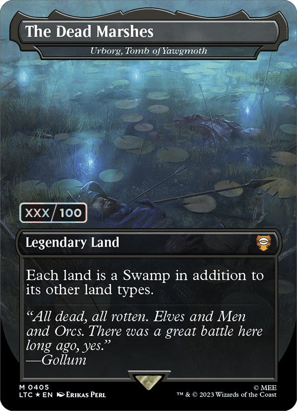 The Dead Marshes - Urborg, Tomb of Yawgmoth (Serialized) [The Lord of the Rings: Tales of Middle-Earth Commander] | Tabernacle Games
